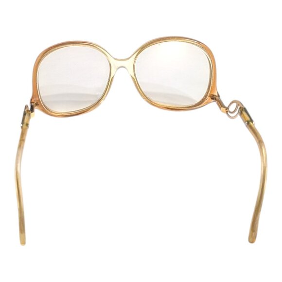 Vtg 70s 80s Drop Arm Oversized Eyeglasses Frames Frame Only - Picture 4 of 11